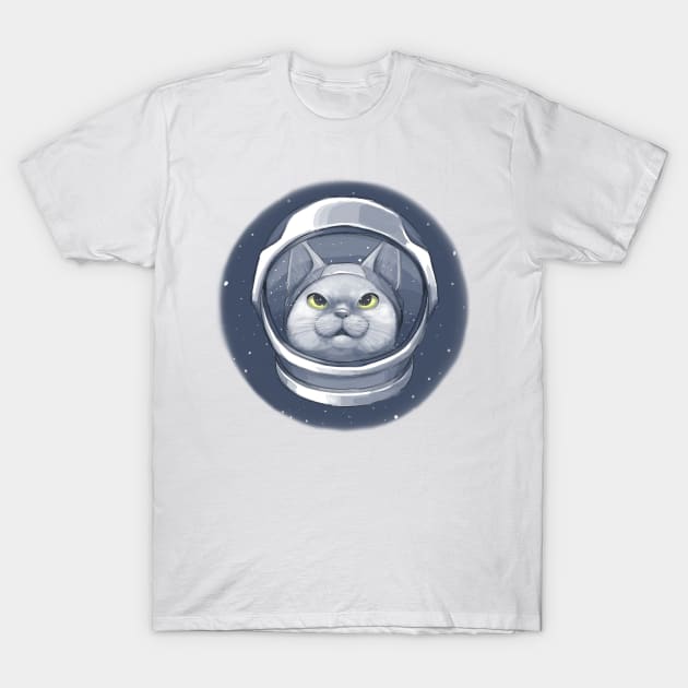 Astro Cat T-Shirt by SaintBree